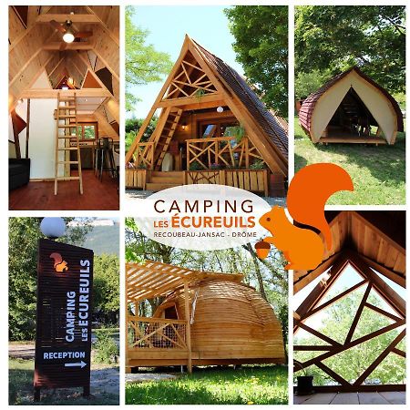 Habitat Createur - Hebergements Insolites Au Camping Municipal "Les Ecureuils" Recoubeau-Jansac Экстерьер фото