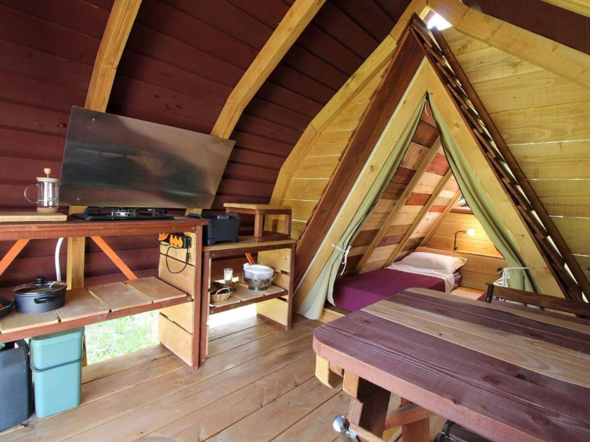 Habitat Createur - Hebergements Insolites Au Camping Municipal "Les Ecureuils" Recoubeau-Jansac Экстерьер фото