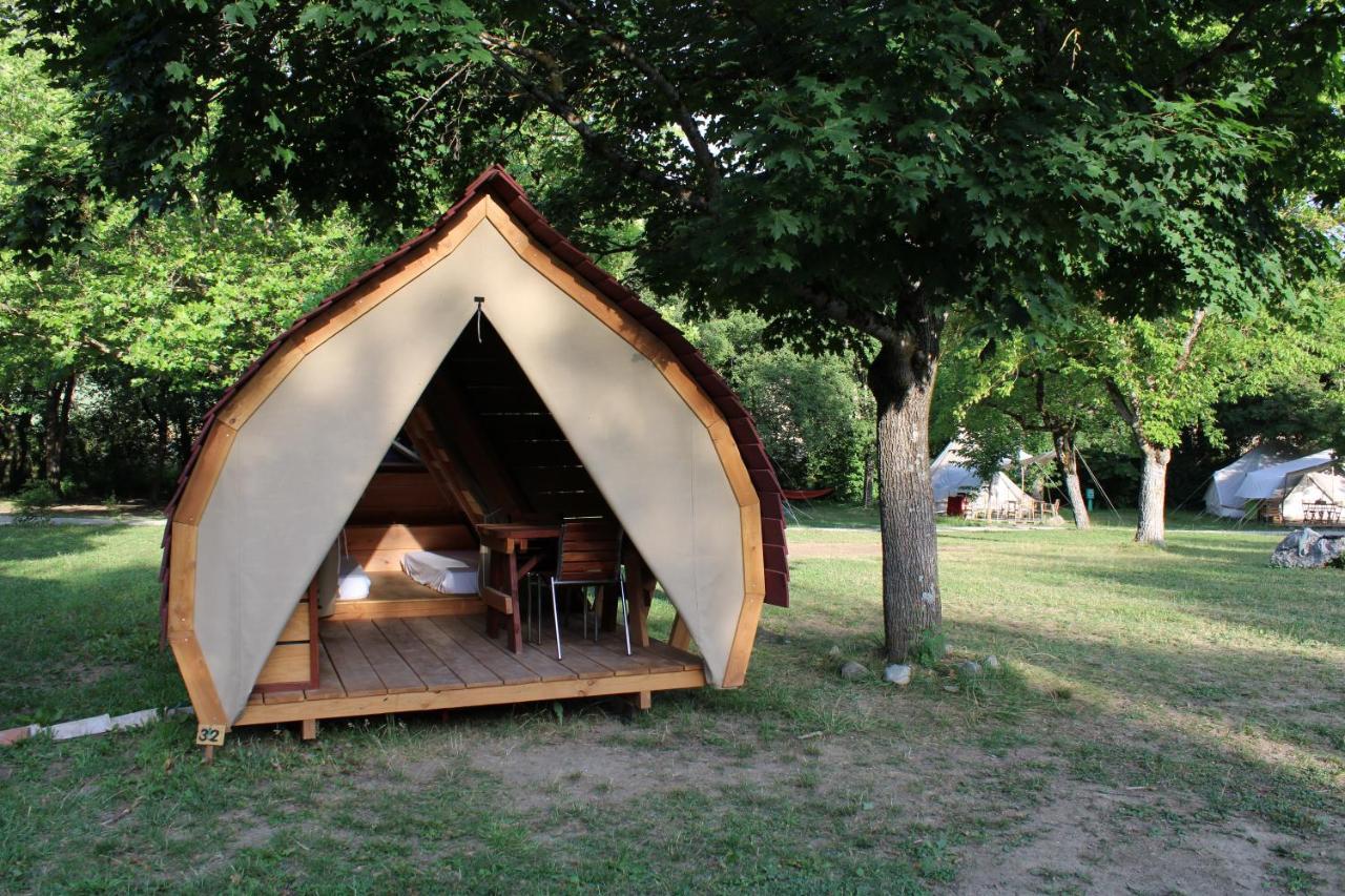 Habitat Createur - Hebergements Insolites Au Camping Municipal "Les Ecureuils" Recoubeau-Jansac Экстерьер фото